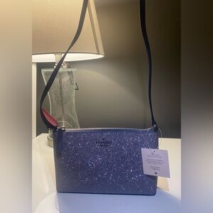 NWT Kate Spade Joeley Glitter Dusk Navy Crossbody Bag – Unopened, Unused